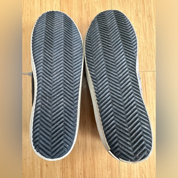 Golden Goose Black Hi-Star sneakers in leather with studded GGDB lettering. SZ40 - Picture 9 of 13